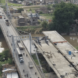 Oferta: Abren convocatoria de empleo para obras del puente de Juanchito