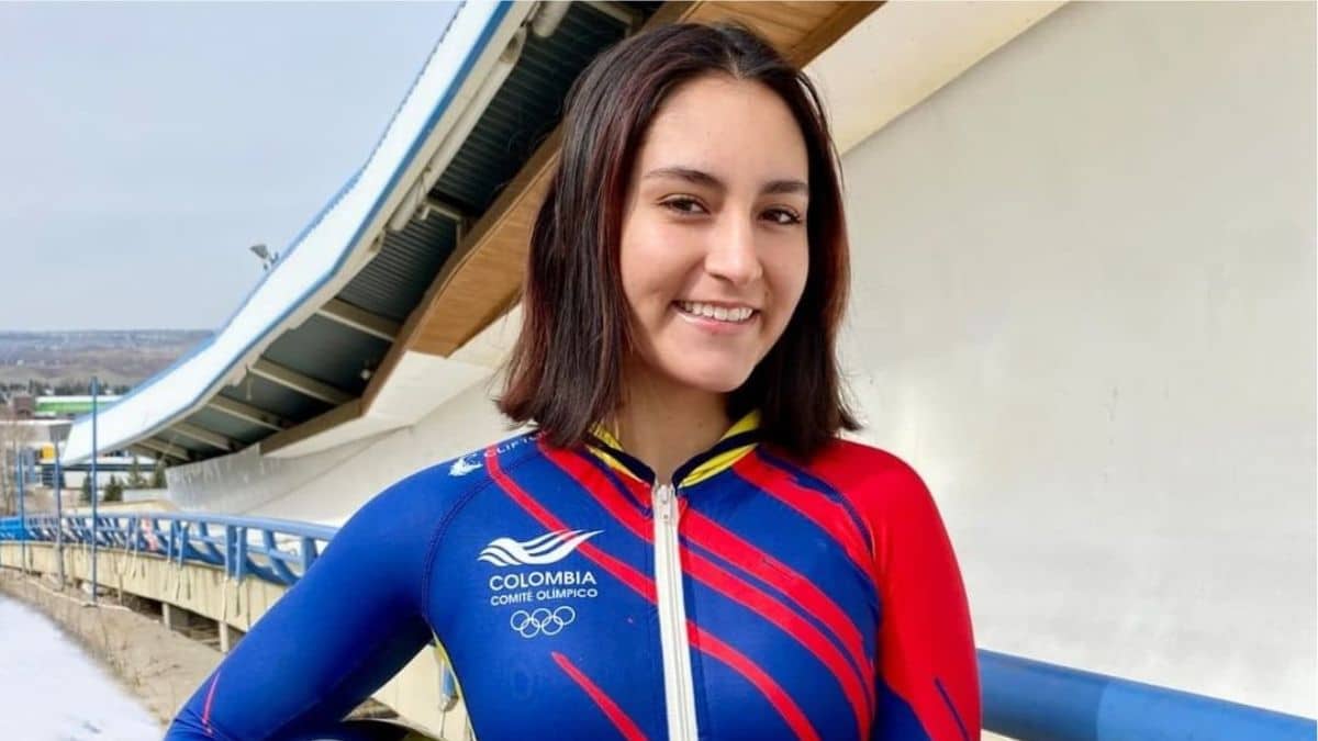 Laura Vargas, primera colombiana en competir en un Mundial de Skeleton