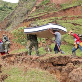 Petro suspende gira en Chile y viaja a atender derrumbe en Rosas, Cauca