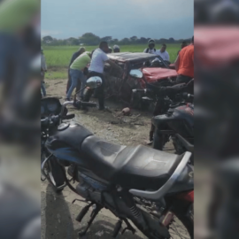 Reportan fuerte accidente de tránsito en la vía Cali – Jamundí