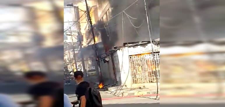 Una vivienda afectada dejó incendio en barrio San Nicolás, centro de Cali