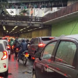 Video: Alta congestión vehicular y vías colapsadas este martes en Cali