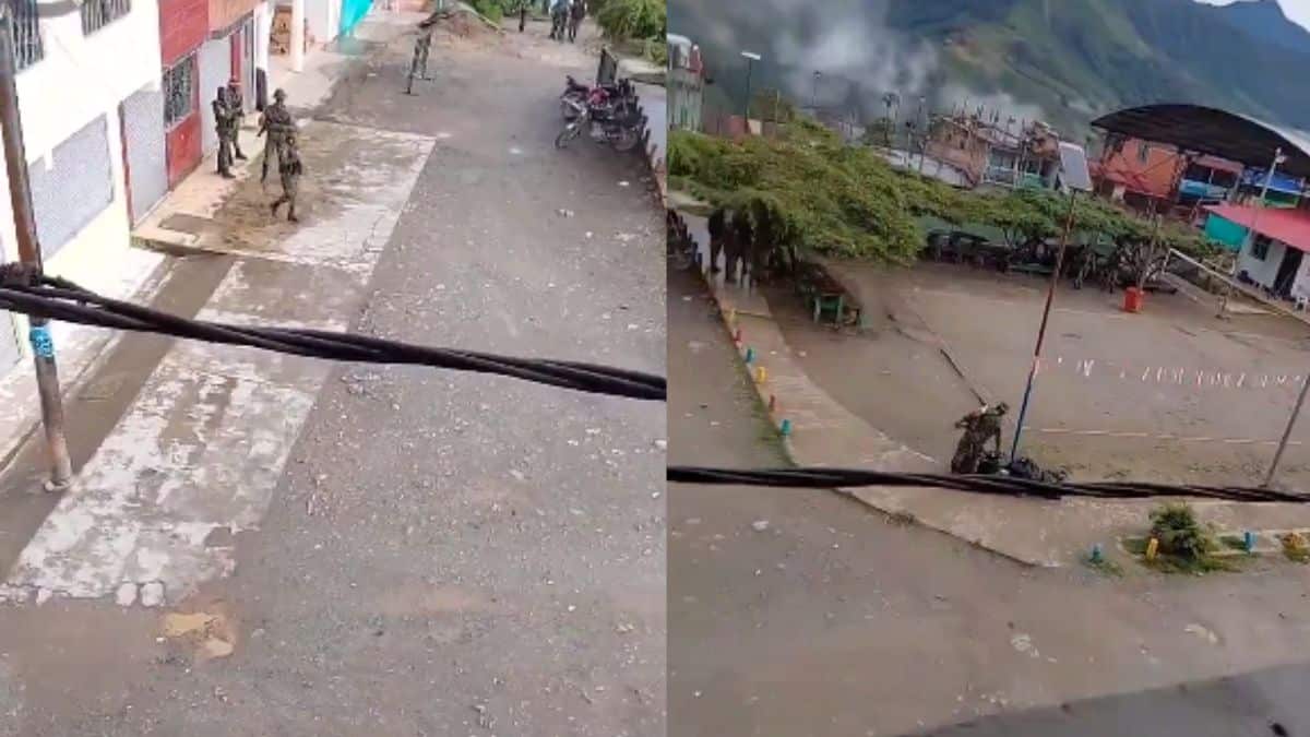 Video: disidencias Farc patrullaron calles de zona rural de Policarpa, Nariño