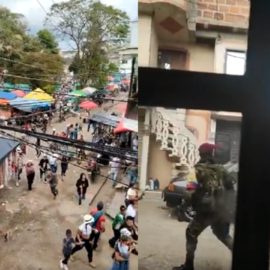 Video: Disidentes de las Farc 'patrullaron' en Balboa, Cauca, generando pánico