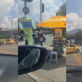 Limpiavidrios agredió a un conductor que no dejó que le limpiaran el parabrisas