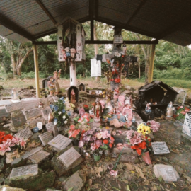 ¿Brujería en Armero? Denuncian desarrollo de rituales en cementerio