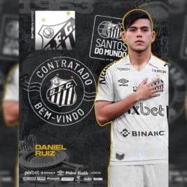 Confirmado: Daniel Ruiz nuevo jugador del Santos de Brasil