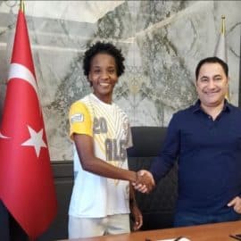 Farlyn Caicedo jugadora caleña que vivió el sismo en Turquía