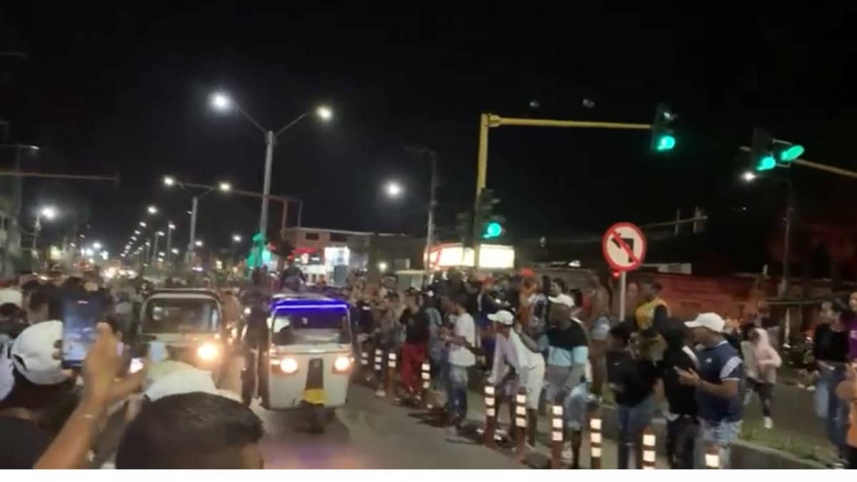 Motocarros y taxis estarían participando en los famosos piques ilegales