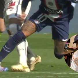Video: Escalofriante lesión de Neymar Jr en el partido de hoy ante Lille