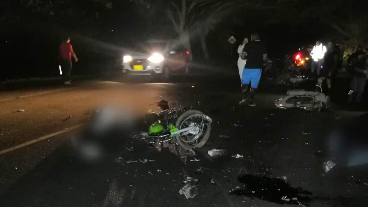 Tres muertos dejó aparatoso accidente de tránsito en vía Palmaseca-Rozo