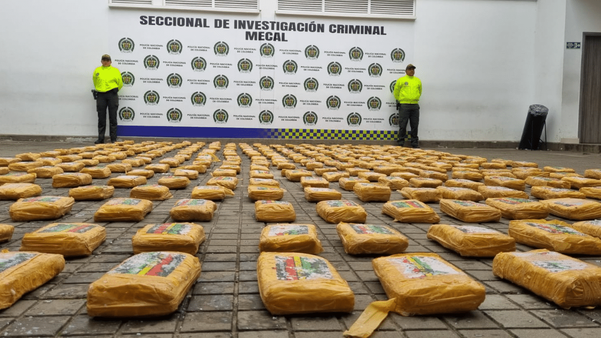 Autoridades incautaron 300 kilos de marihuana ocultos en pulpa de frutas