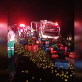 Dos heridos dejó aparatoso accidente de tránsito en la recta Cali – Palmira