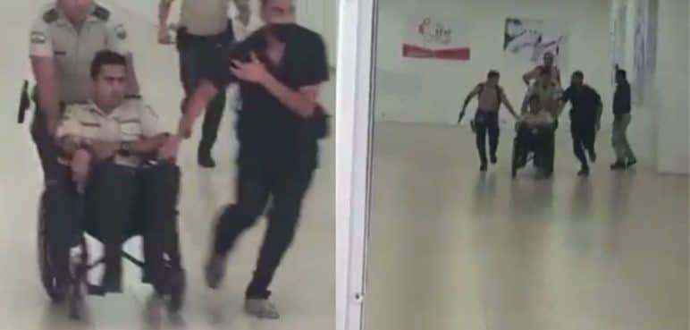 En video: sicario disfrazado de doctor entró a hospital y asesinó a un delincuente internado