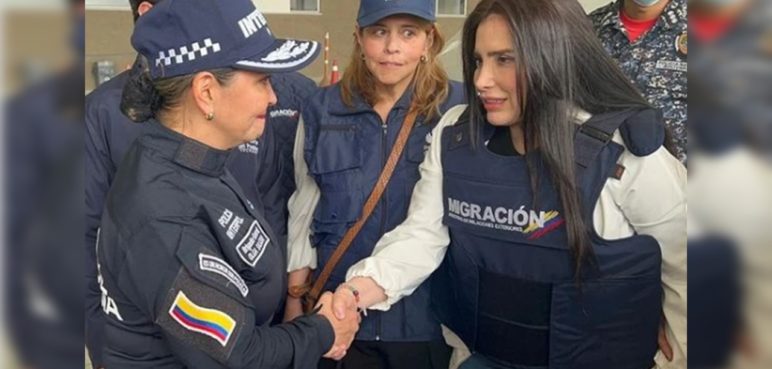 Ya está en Colombia: Se conocen las primeras imágenes de la llegada de Aida Merlano