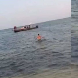 Video: Hallan cadáver que se encontraba flotando en la playa de San Andrés