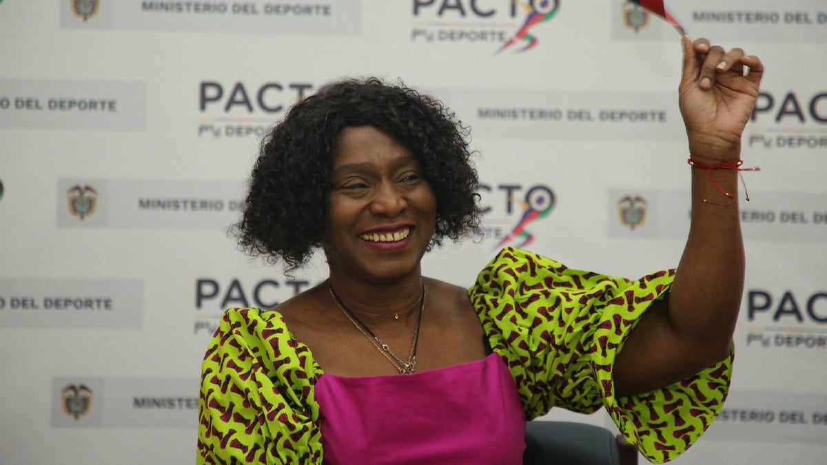 María Isabel Urrutia, exministra de Deporte, declarada insubsistente por Petro