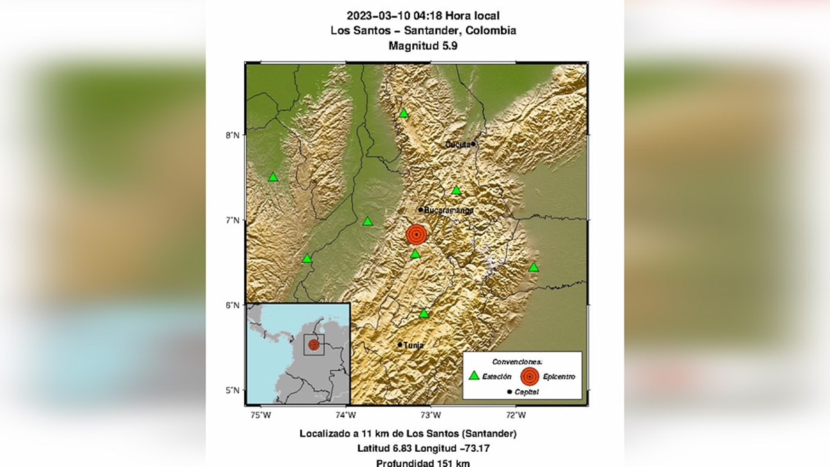 ¿Por qué el temblor de hoy se sintió en 234 centros poblados del país?