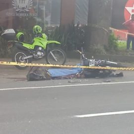 Un motociclista muerto dejó accidente de tránsito en la vía Buga - Tuluá