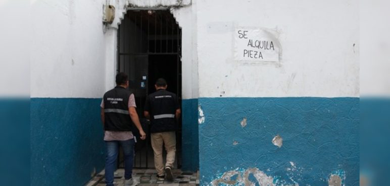 Autoridades intervienen hostales, residencias y moteles en San Nicolás