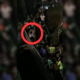 ¿Caos a la salida del estadio del Cali?: Video en redes sociales aparentemente falso