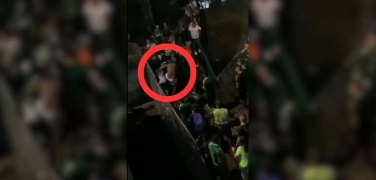 ¿Caos a la salida del estadio del Cali?: Video en redes sociales aparentemente falso