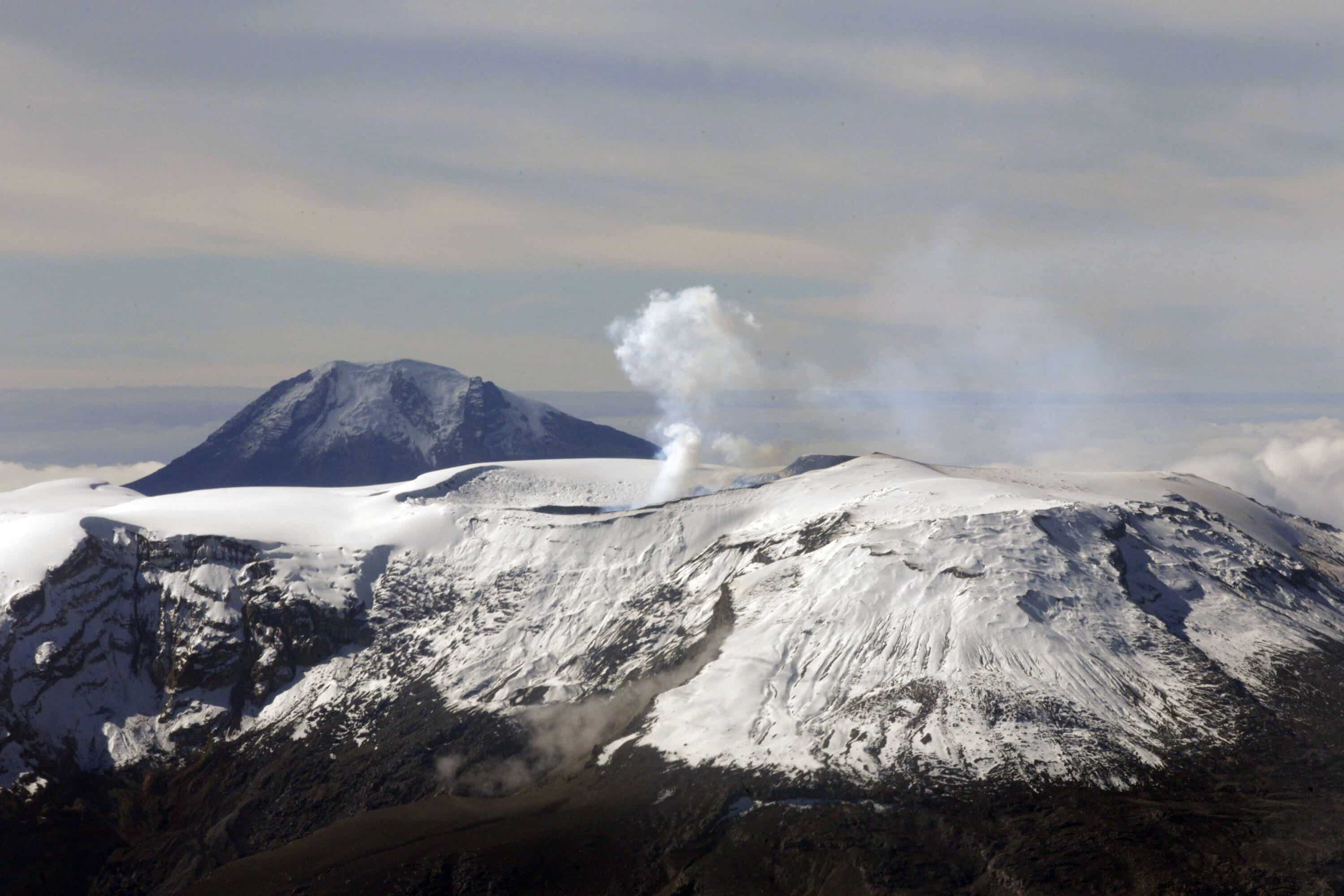 Por actividad en el Nevado del Ruiz, declaran calamidad pública en el Tolima