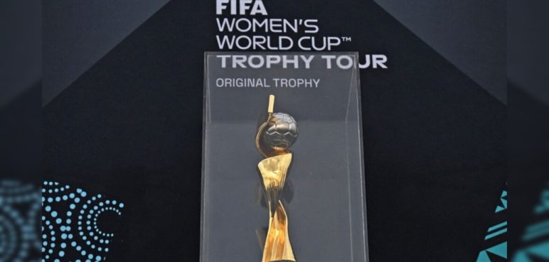 Está de ‘borondo’ por Cali el trofeo de la Copa Mundo Femenina