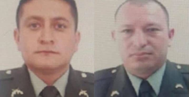 Identifican a policías que murieron tras desplome del puente sobre río La Vieja