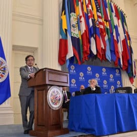 Presidente Petro pidió a países de la OEA rehacer la Carta Democrática