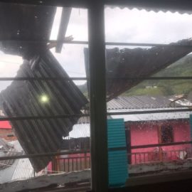 Tras fuerte aguacero, 50 casas se vieron afectadas en Trujillo, Valle