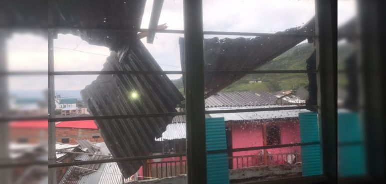 Tras fuerte aguacero, 50 casas se vieron afectadas en Trujillo, Valle