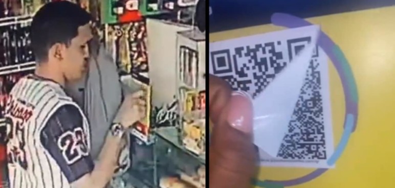 Video: Conozca la nueva modalidad de robo en establecimientos con códigos QR