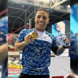 Carlos Daniel Serrano sigue rompiendo récords en la natación adaptada
