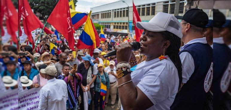 "Que viva la primera línea": Polémicas declaraciones de Francia Márquez