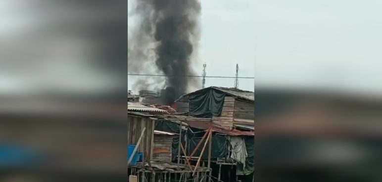 Seis viviendas fueron consumidas por un grave incendio en Buenaventura