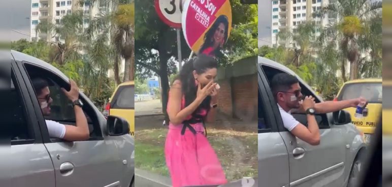 "Váyase para la casa": Hombre arremetió contra candidata a la Alcaldía