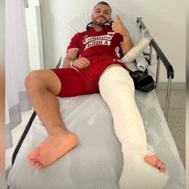Video: Esta fue la grave lesión que dejaría a Iago Falque fuera de la temporada
