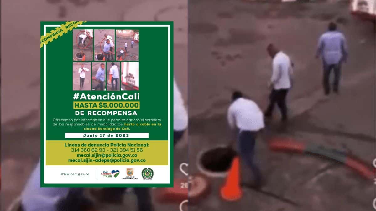 Autoridades ofrecen recompensa por ladrones de cableado de alcantarillas