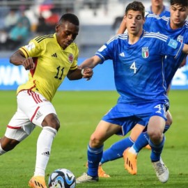 Quedamos fuera del Mundial Sub20: Italia derrotó a Colombia