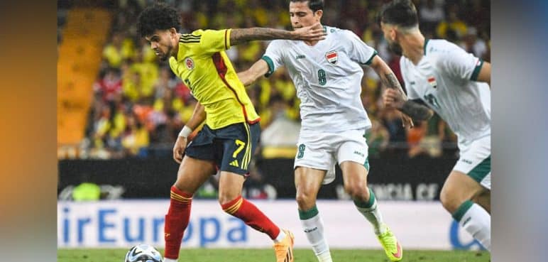 ¡Sigue el invicto! La Selección Colombia venció a Irak en España