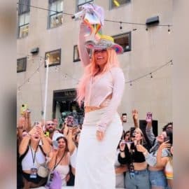 ¡Orgullo colombiano! Karol G rompe récord de asistencia en 'Today Show' en Nueva York