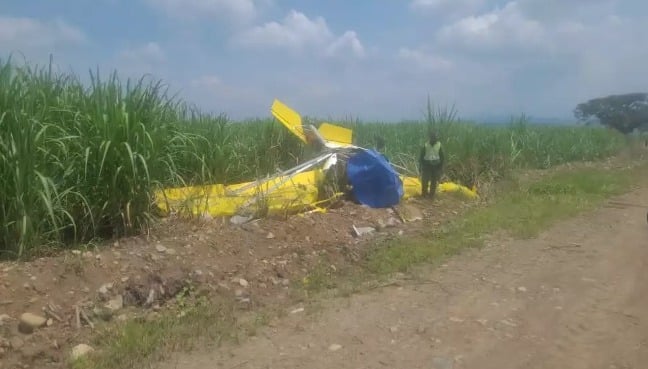 Accidente de avioneta en el límite entre Jamundí y Santander de Quilichao