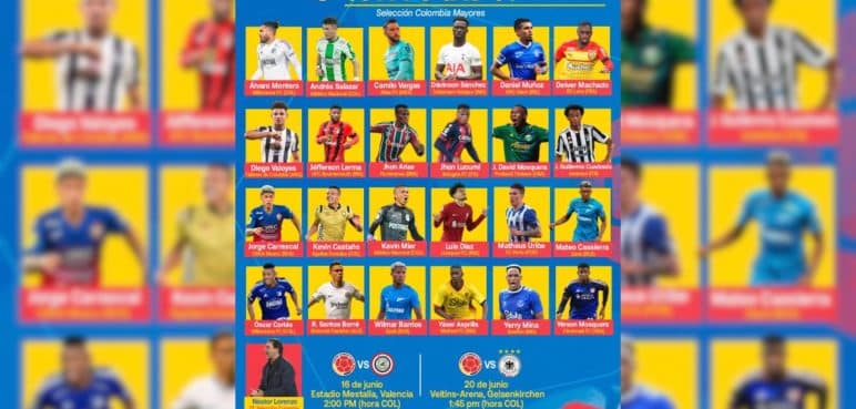 ¡Entérese! Listado de convocados para la Selección Colombia de Mayores