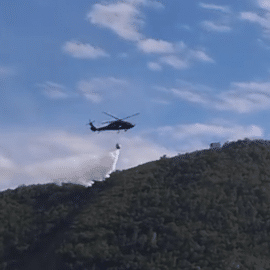 Video: Incendio en Yotoco consumió más de 100 hectáreas de reserva forestal