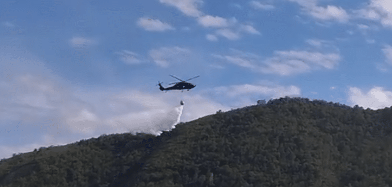 Video: Incendio en Yotoco consumió más de 100 hectáreas de reserva forestal