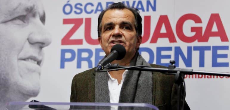 La Fiscalía imputará cargos contra Óscar Iván Zuluaga y su hijo