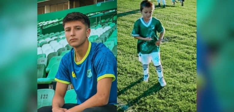 ¡Cumplió su sueño! Juan Castilla es nuevo futbolista del Deportivo Cali