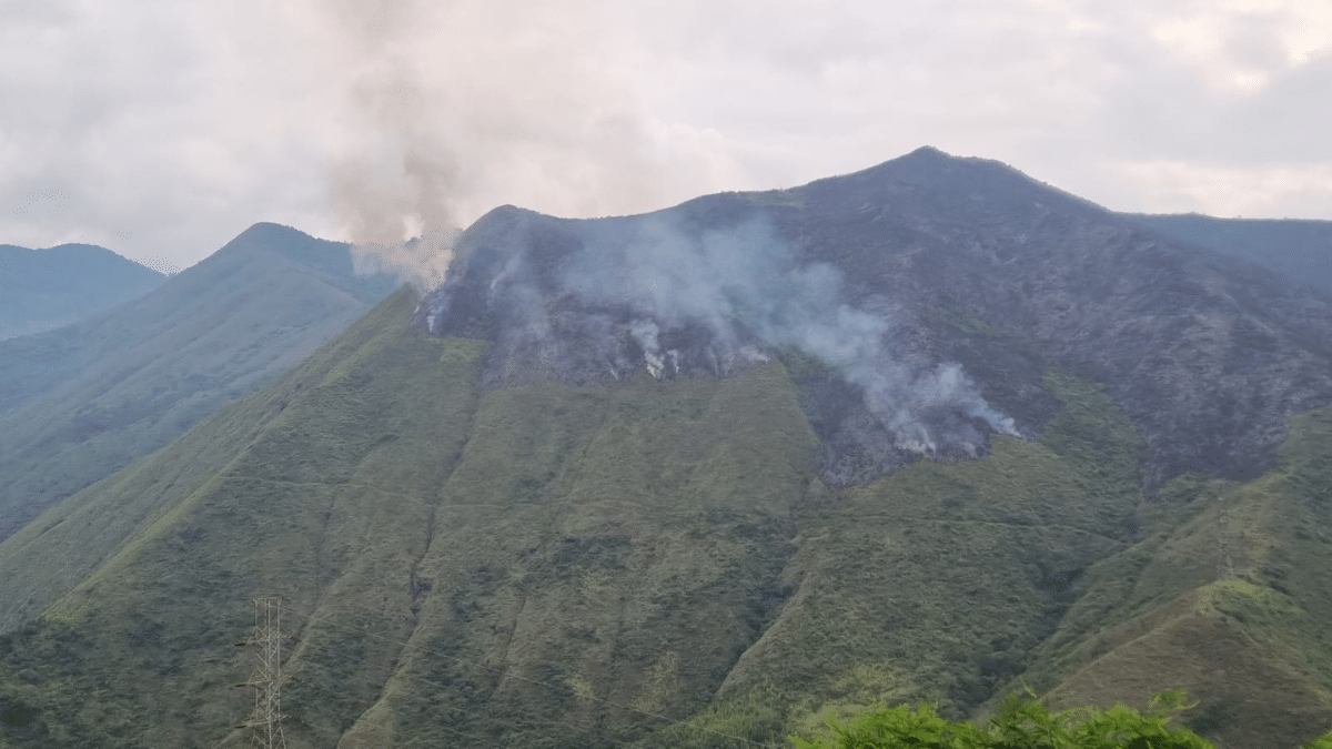 Así avanzan las labores para controlar devastador incendio en zona rural de Cali
