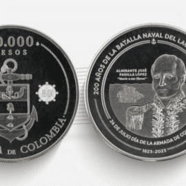 Banco de la República lanza nueva moneda conmemorativa de diez mil pesos